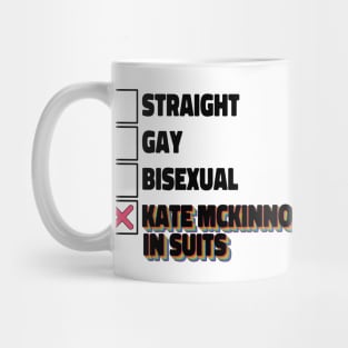 Kate McKinnon in Suits Mug